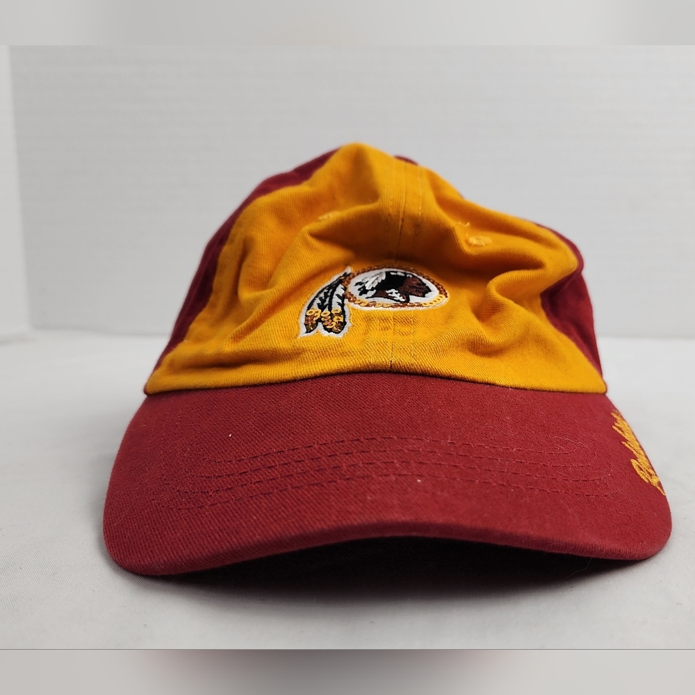 WASHINGTON REDSKINS HAT CAP ADJUSTABLE BURGUNDY GOLD NFL FOOTBALL YOUTH